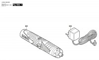 Bosch 3 603 J38 600 Psr 2,4 V Cordless Screw Driver 2.4 V / Eu Spare Parts